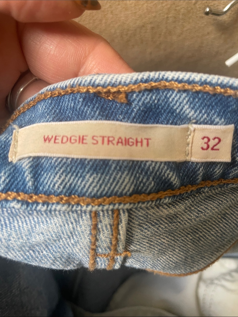 Classic Woman's or Men's Light Blue Denim Jeans - Picture 8 of 8